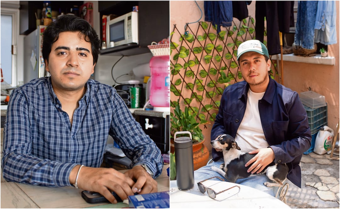 Carlos Josué dijo que no sólo es pagar renta, sino también la comida, el internet, la luz; “hasta poder divertirnos debería estar contemplado en nuestros salarios”.
Ángel Ramírez cuenta que lograr la meta de salirse de casa de sus padres implicaría destinar dos veces su sueldo si vive solo y 80% si lo hace con roomies.
Fotos: Darío Luna / EL UNIVERSAL