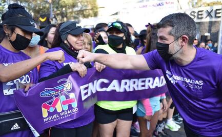 Más de 2 mil mujeres corren 5 kilométros en “Encarreradas MH”, en el marco del Día Internacional de la Mujer