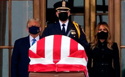 “Voten para sacarlo”: abuchean a Trump durante homenaje a la jueza Ruth Bader Ginsburg