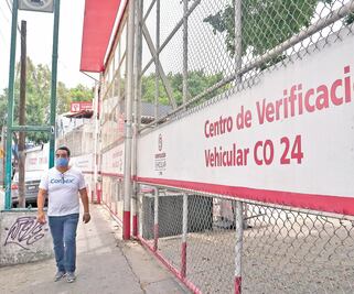 Reanudan actividades 47 verificentros