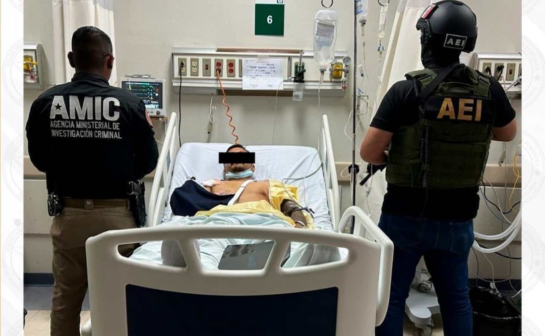 Cae objetivo prioritario en hospital de San Luis Río Colorado, Sonora; está acusado de secuestro agravado en Baja California.
Foto: Especial.