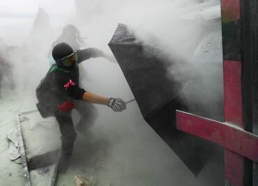 Estas son las diferencias entre gas lacrimógeno, pimienta y el de extintores