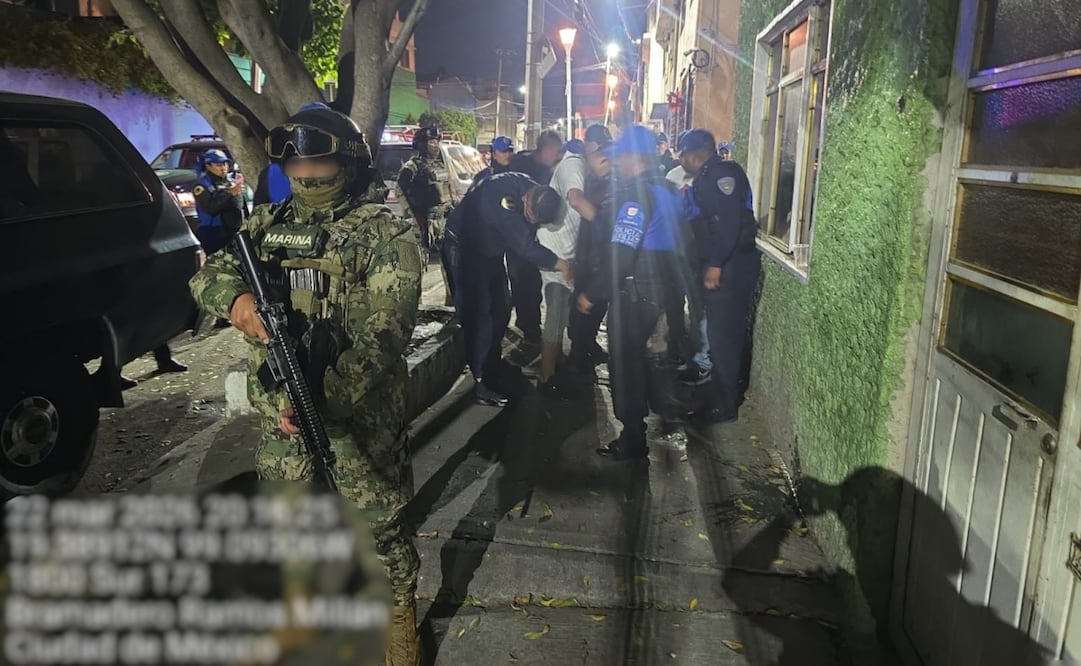 “Operación Sable” de la Secretaría de Marina donde se detuvieron a 241 infractores. Foto: Semar