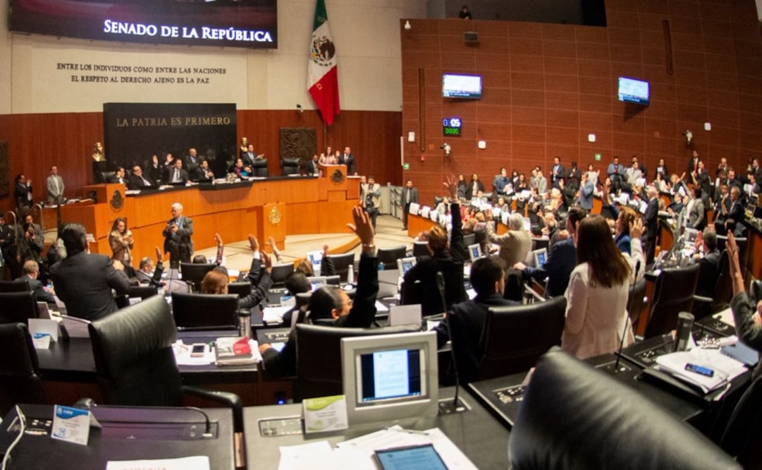 Senado de la República. Foto: Archivo/EL UNIVERSAL