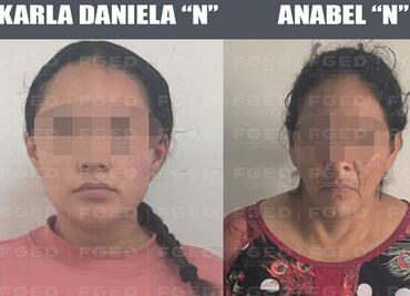 Detienen a dos mujeres por el secuestro de una bebé en Durango