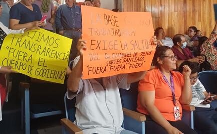 Trabajadores toman Dirección del Hospital Regional del ISSSTE en Oaxaca; exigen destitución de directivos