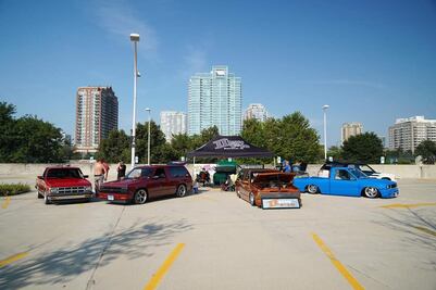 RADwood exhibió automóviles de la década de los 80 y 90