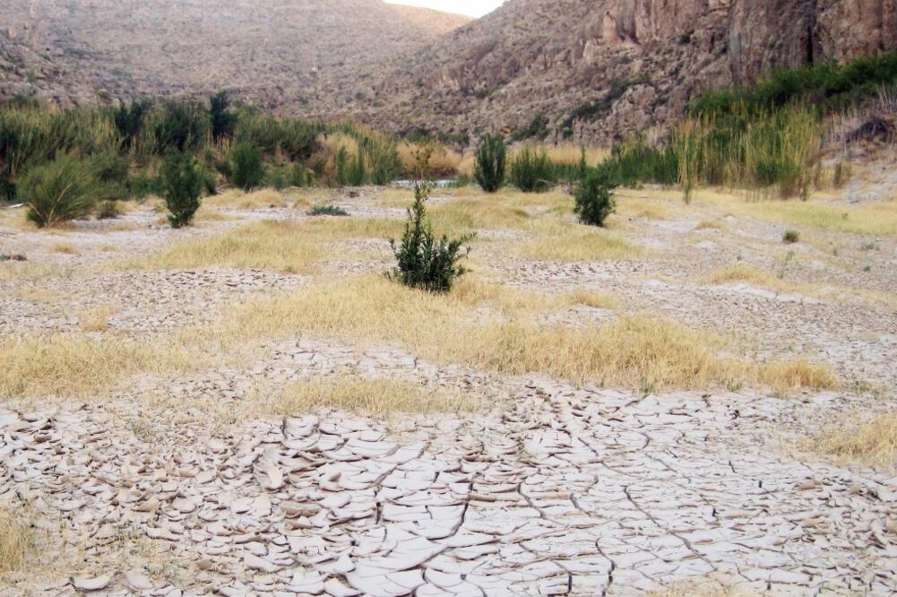 La frontera. Imagen del Parque Nacional Big Bend, en Texas, donde murió un agente de la Patrulla Fronteriza (MIKE GRACZYK. AP)