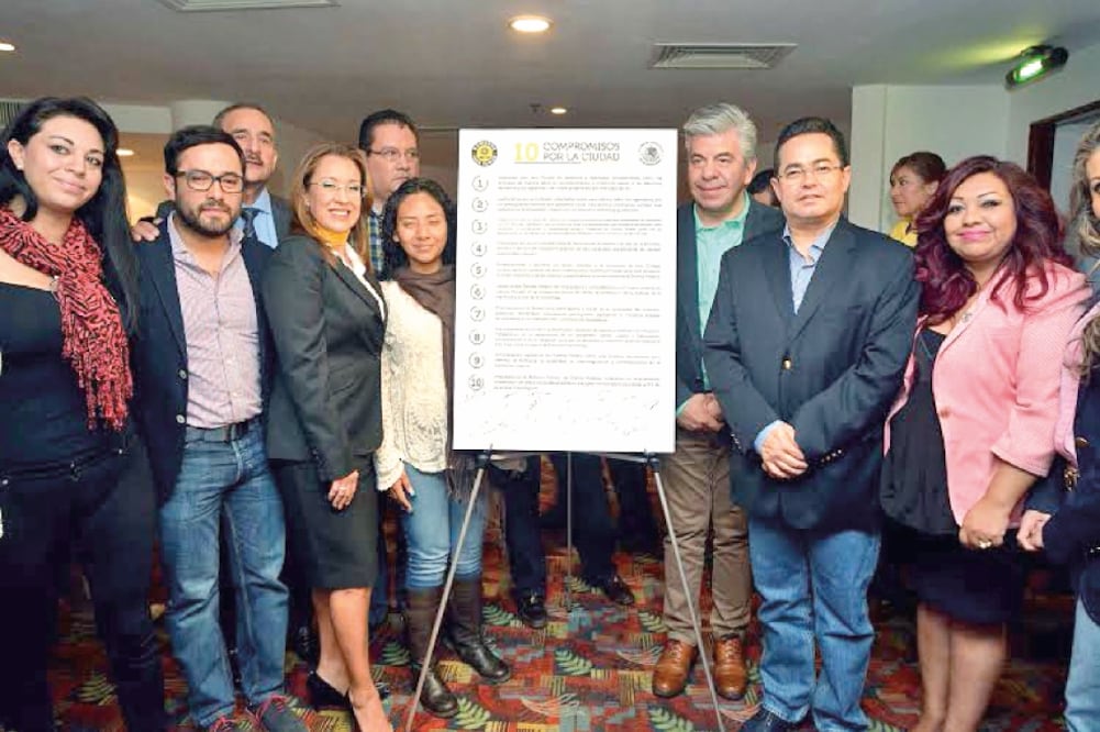 La bancada del PRD presentó ayer su agenda, este documento será impulsado por los asambleístas los próximos tres años (ESPECIAL)