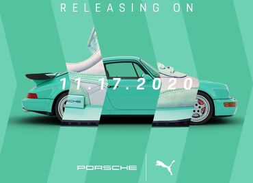 Los tenis Puma x Porsche que solamente estarán disponibles por 2.7 segundos