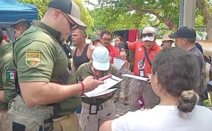 Instituto Nacional de Migración inicia censo de migrantes que integran caravana en Chiapas; este domingo reanudarán su marcha rumbo a CDMX