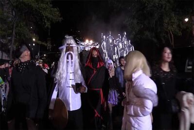 Celebran Halloween en Nueva York con gran desfile