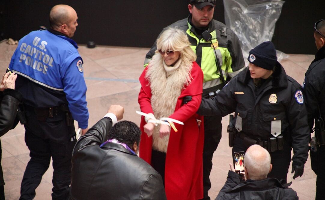 Jane Fonda. Foto: Twitter @FireDrillFriday