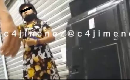 “Si llegan el lunes y no tienen luz, no pregunten”, exhiben en video a presunta extorsionadora de comerciantes en CDMX