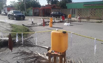 Vecinos de Mérida bloquean calles por apagones en el estado