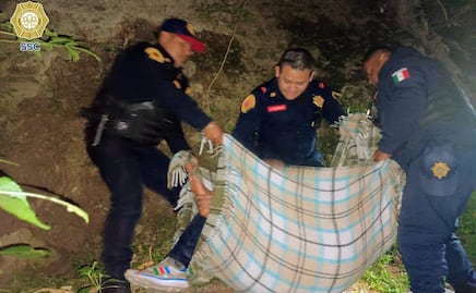 Rescatan a hombre tras caer a un barranco de 20 metros en Álvaro Obregón; la víctima fue trasladada al hospital