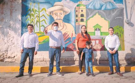 Dejan atrás propaganda y mejor pintan murales