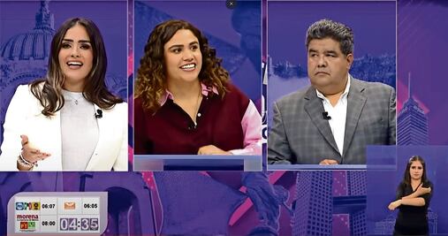 Alessandra y Caty intercambian señalamientos