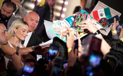 Margot Robbie gobierna las calles en su visita a la CDMX