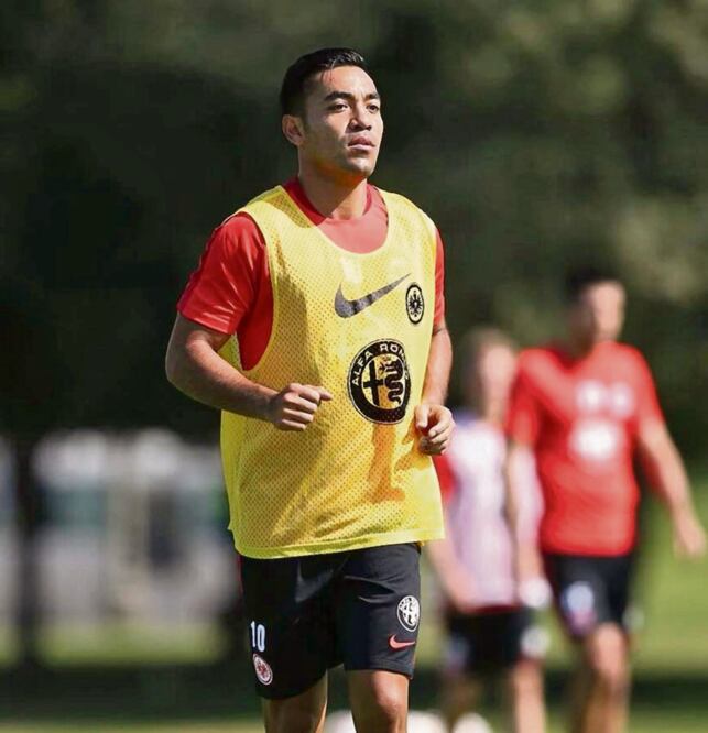 Marco Fabián de la Mora ha tenido una buena labor en Alemania (FACEBOOK MARCO FABIÁN)