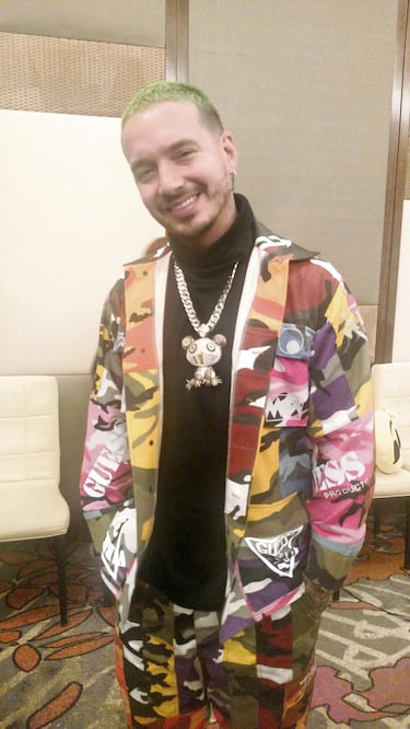 J Balvin dice que no busca obligar a nadie a escuchar reggaetón. ARACELI GARCÍA. EL UNIVERSAL
