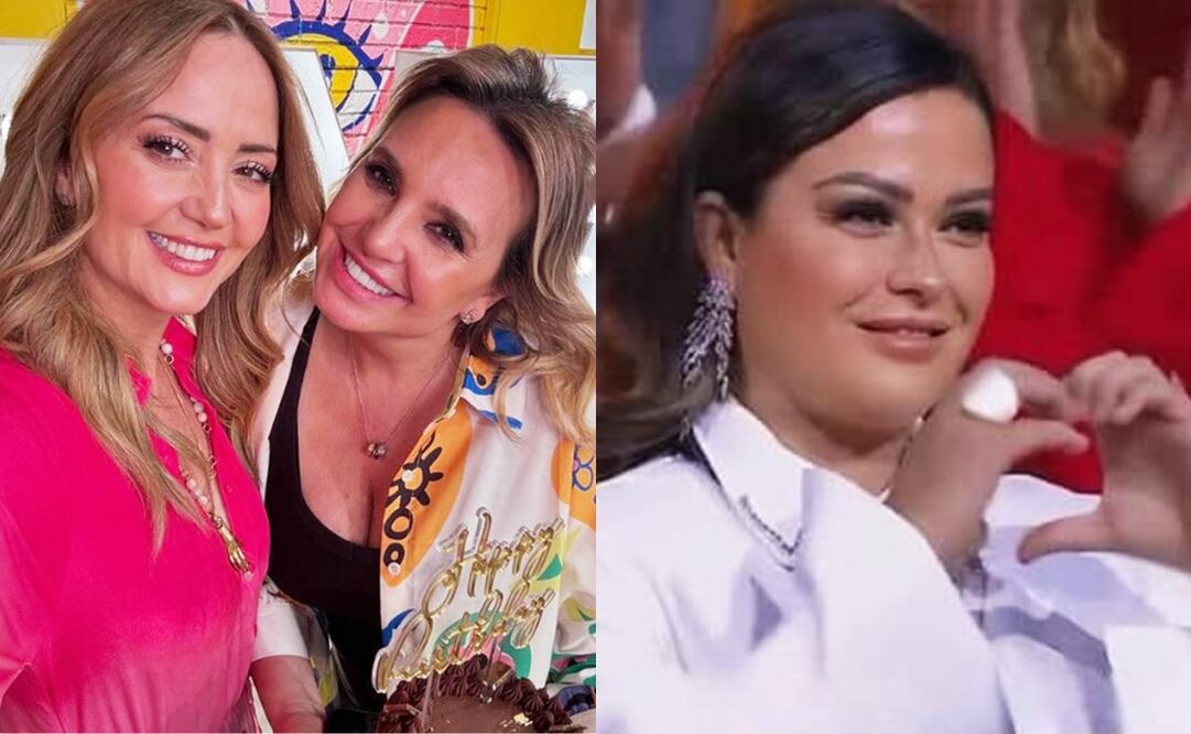 Andrea Legarreta y Andrea Rodríguez, conductora y productora de "Hoy", respectivamente. 
Fotos: Instagram