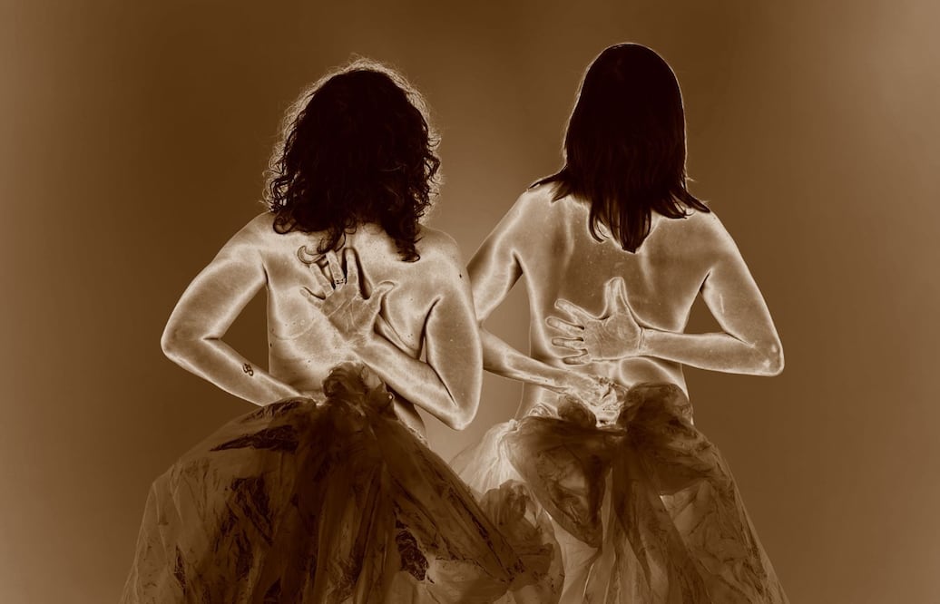 Puesta en escena "Vórtices: a partir de Gaza, ¿cómo habitar la Tierra?"
Foto: Mariana Carrasco, cortesía