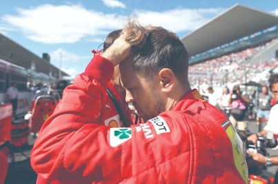 Vettel sólo vino a México de vacaciones