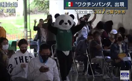 México se vuelve noticia en Japón por Pandemio, la botarga de la vacunación