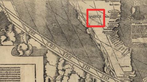 12 de octubre: 4 curiosidades sobre el mapa en el que aparece el nombre América por primera vez