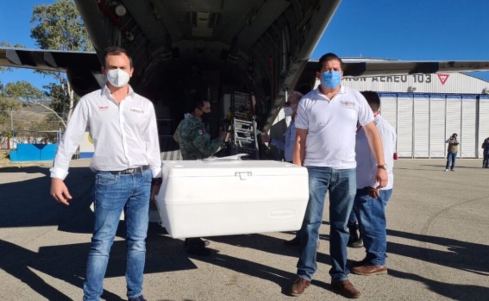 Llegan a los estados nuevos cargamentos con vacunas contra Covid-19