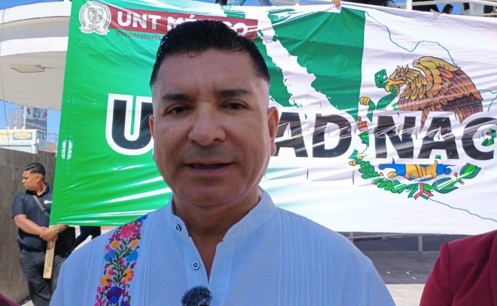 Francisco Chavira, presidente del Colectivo Unidad Nacional (11/03/2025). Foto: Sandra Tovar / EL UNIVERSAL