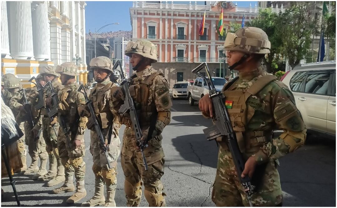 Denuncian posible 'golpe de Estado' en Bolivia. Foto: EFE