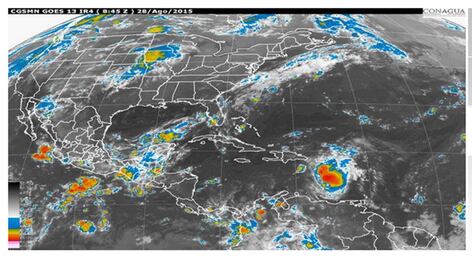 Lluvias fuertes afectarán al Valle de México por la tarde