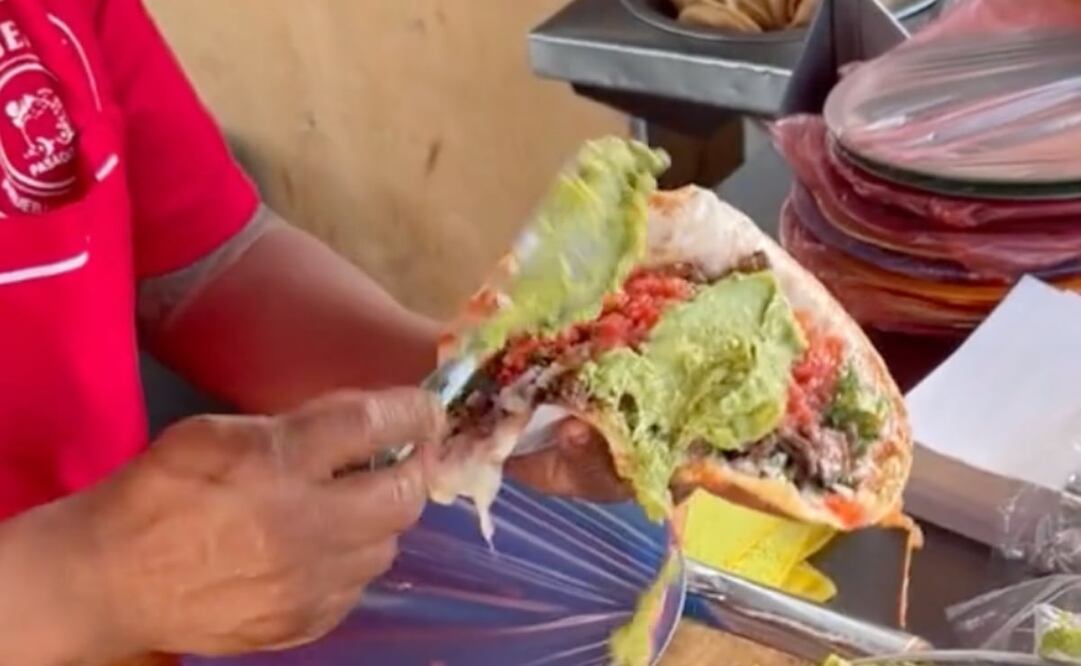 La taquería "La pasadita" está ubicada en la ciudad de Tijuana. Imagen: TikTok @mexicoo_wey