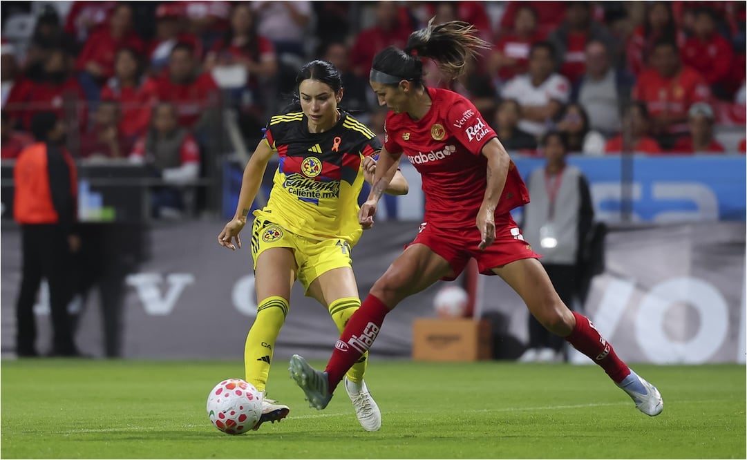 FOTO: America vs Toluca: Horario y dónde ver EN VIVO la vuelta de las semifinales del Clausura 2026 de la Liga MX Femenil - IMAGO7