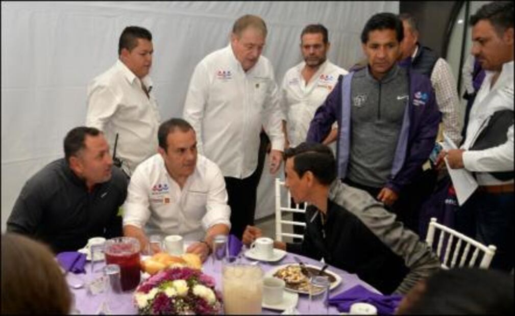 ​Tres canteranos águilas al gobierno de Morelos