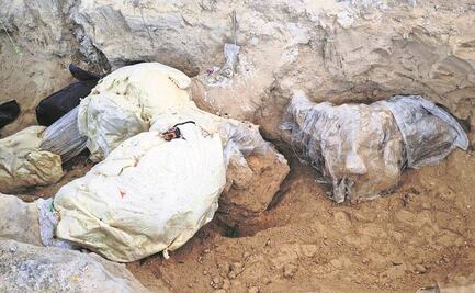 Hallan restos de mamut con un colmillo de 2.90 metros