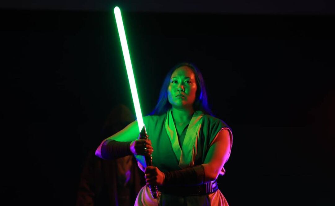 Panel de la nueva serie de Disney+ "Star Wars The Acolyte" en la CCXP en el centro Citibanamex. FOTO Gabriel Pano/El Universal.