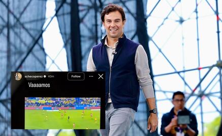 TV Azteca "presume" que Checo Pérez vio su transmisión; el volante mexicano no oculta su pasión por América