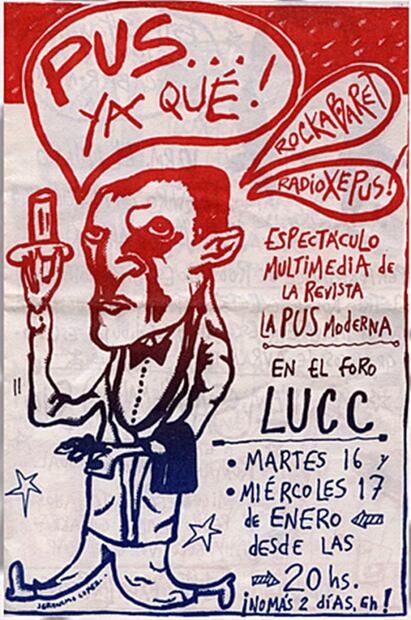El multiforo LUCC, la última carcajada del rock en los 80