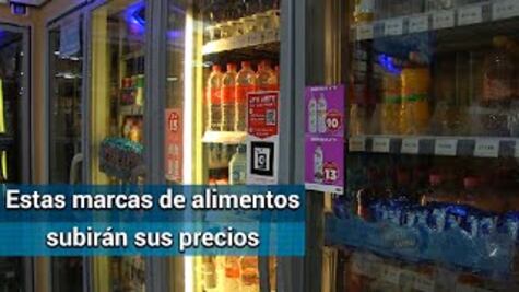Grandes marcas de alimentos incrementarán sus precios, señalan comerciantes