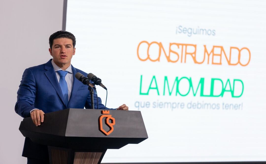 Nuevo León avanza en infraestructura con la construcción de la carretera La Gloria-Colombia. Foto: Especial