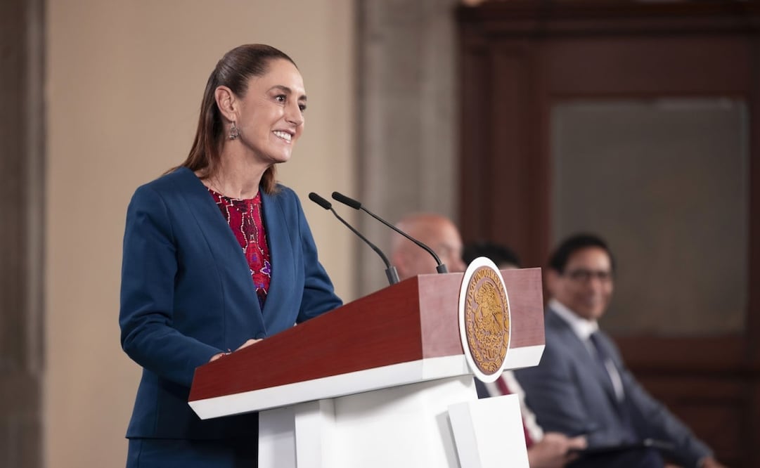 Conferencia matutina de la presidenta Claudia Sheinbaum Pardo en Palacio Nacional el 04 de marzo de 2026. Foto: Presidencia