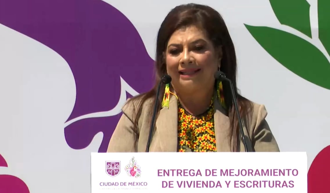 Clara Brugada, jefa de Gobierno de la Ciudad de México. Foto: @ClaraBrugadaM