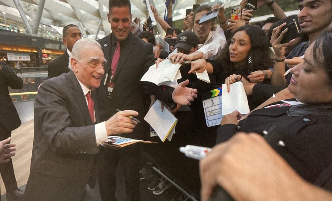 El director de cine fue aclamado durante su visita a México. Foto: Especial