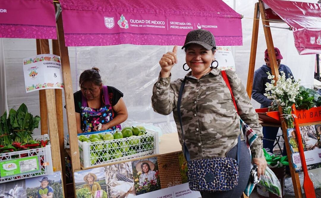 Mixquic celebra la cuarta Feria de la Hortaliza con productores del suelo de conservación. Foto: Especial
