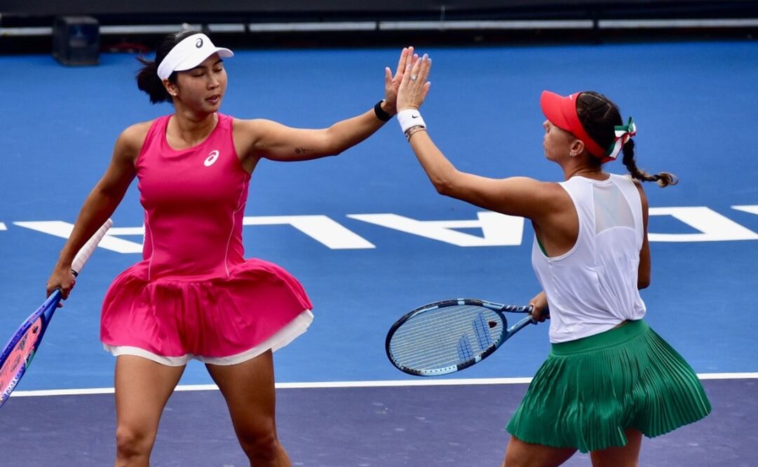 Giuliana Olmos y Aldila Sutjiadi avanzan a segunda ronda / Foto: Guadalajara Open 2025