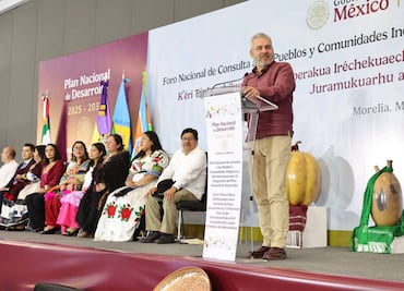 Gobernador de Michoacán reconoce autogobiernos indígenas; lideran foro para el Plan Nacional de Desarrollo