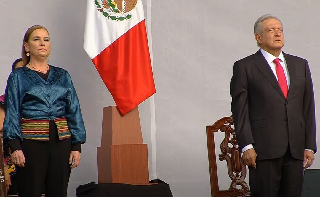 Foto: Tomada de la transmisión de Presidencia